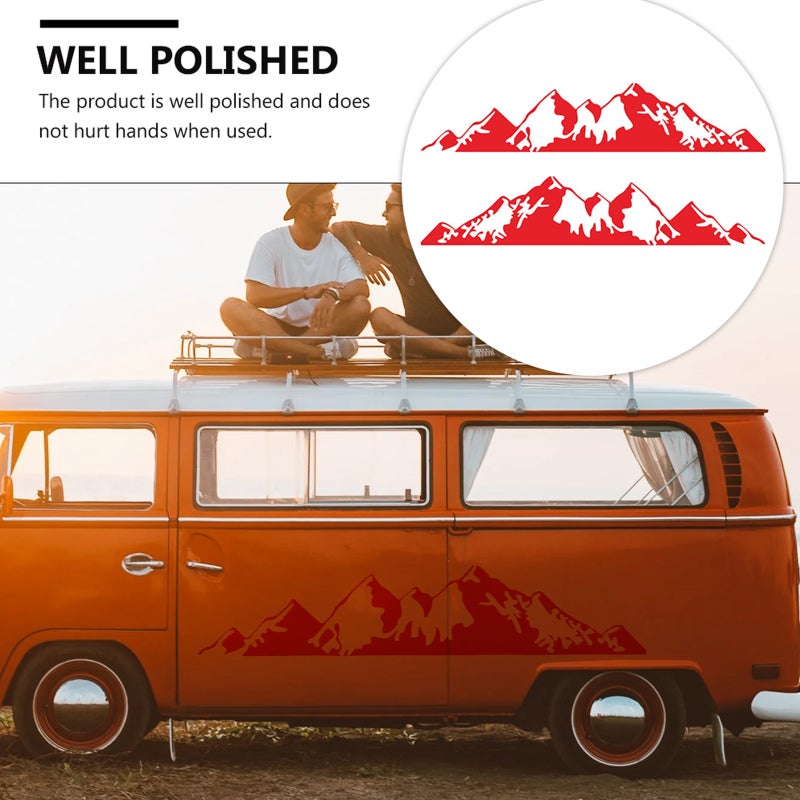 2pcs Stickers Sticker Adornment Auto Stickers - Image 5