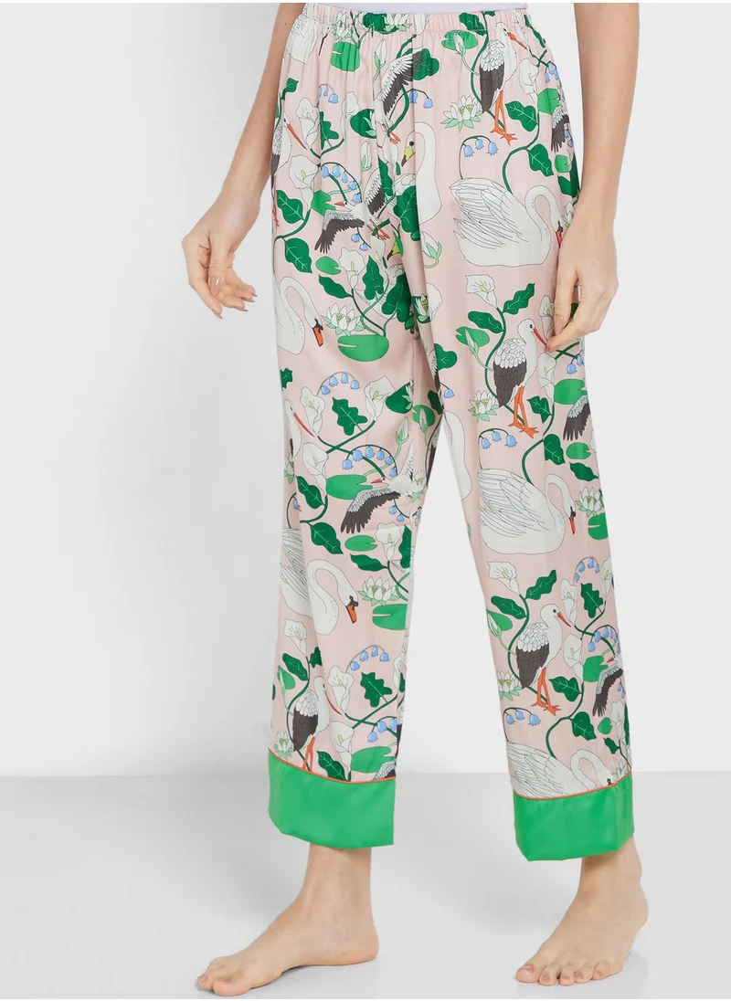 Khizana Printed Pyjama Set