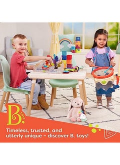 B. Toys B. Baby Baby Sensory Rattle Hanging Toys For Car Seat Stroller Crib Play Gym Soft & Crinkly Fun Activity For Infants Babies 3 Months +  - Image 5