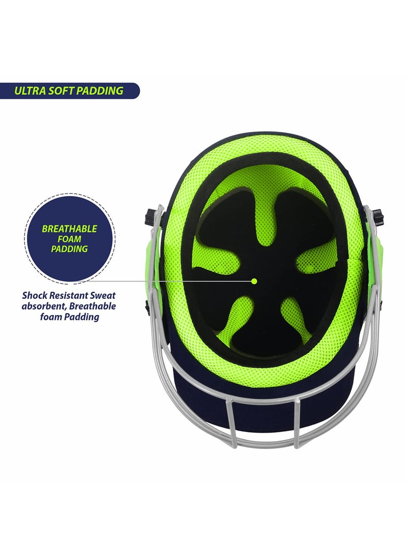 DSC Vizor Cricket Helmet Small (Navy)  - Image 2
