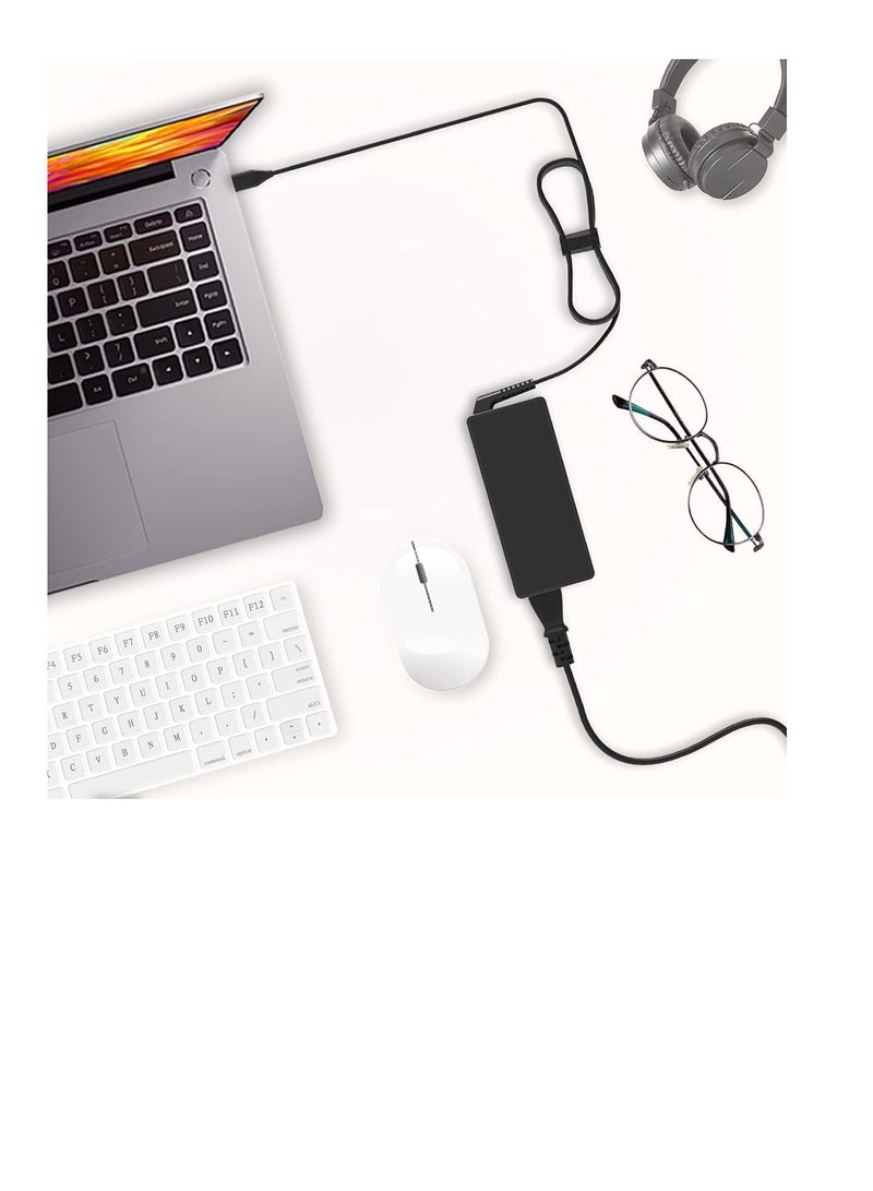 محول طاقة USB C بقدرة 65 وات متوافق مع Lenovo Think Pad Yoga HP chrome book Dell XPS ASUS Acer Huawei Xiaomi Samsung والمزيد من أجهزة النوع C PD جدار الكمبيوتر المحمول (شاحن من النوع C) - Image 3