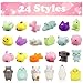 Jofan 24 PCS Mochi Squishy Toys with Valentines Cards for Kids Valentines Day School Class Classroom Gifts Prizes Party Favors - Image 4