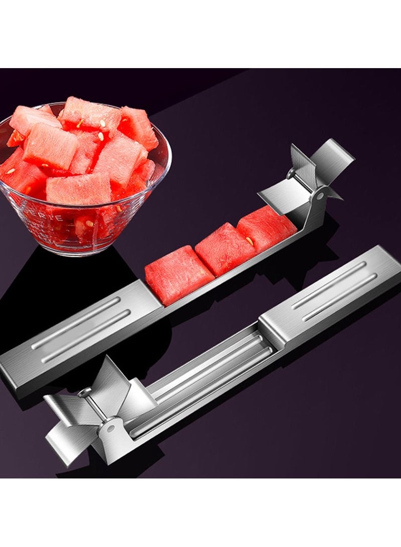 Furtey Windmill Melon Cutter ,Watermelon Cutting Artifact , Special Tool for Dividing Watermelon , 304 Stainless Steel Melon Cutting Tool , Suitable for Summer Family Gatherings and Parties.  - Image 2