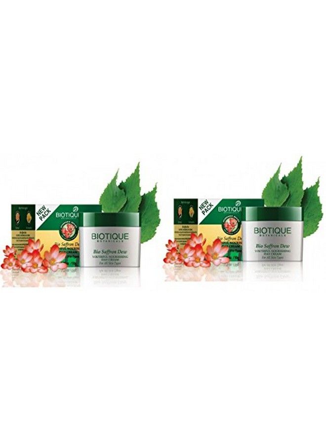 Biotique Skin Care Nourishing And Revitalizing Cream Saffron Youth Dew65G (Pack Of 2) - Image 2