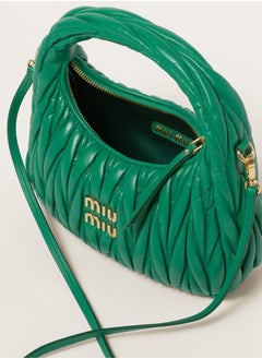 Miu Miu Wander nappa leather hobo Shoulder Bag  - Image 4