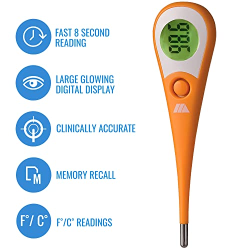 Mabis DMI 8-Second Ultra Premium Digital Thermometer - Image 3