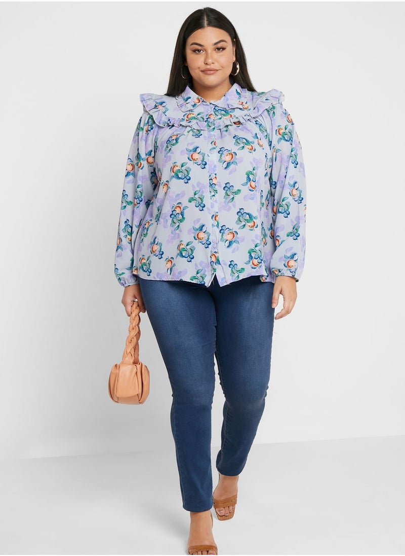 LOST INK - Printed Blouse - Image 1