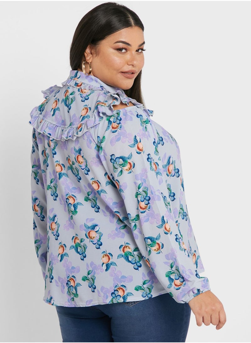LOST INK - Printed Blouse - Image 1