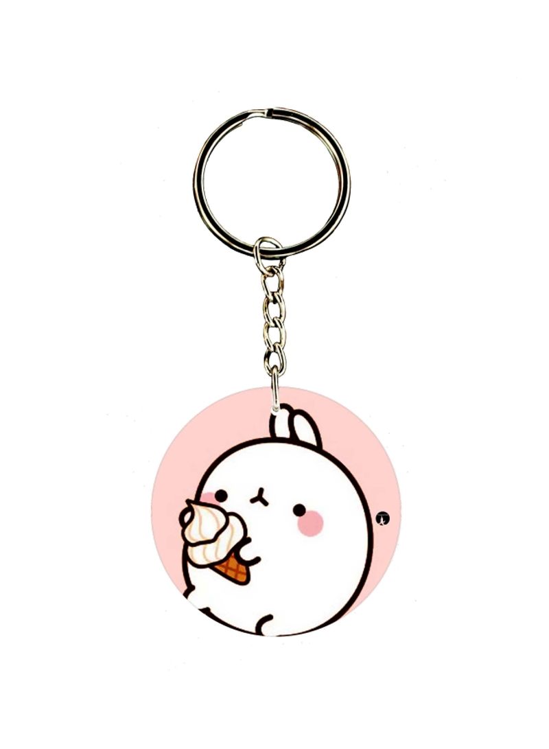 RKN Cartoon Printed Dual Sided Keychain