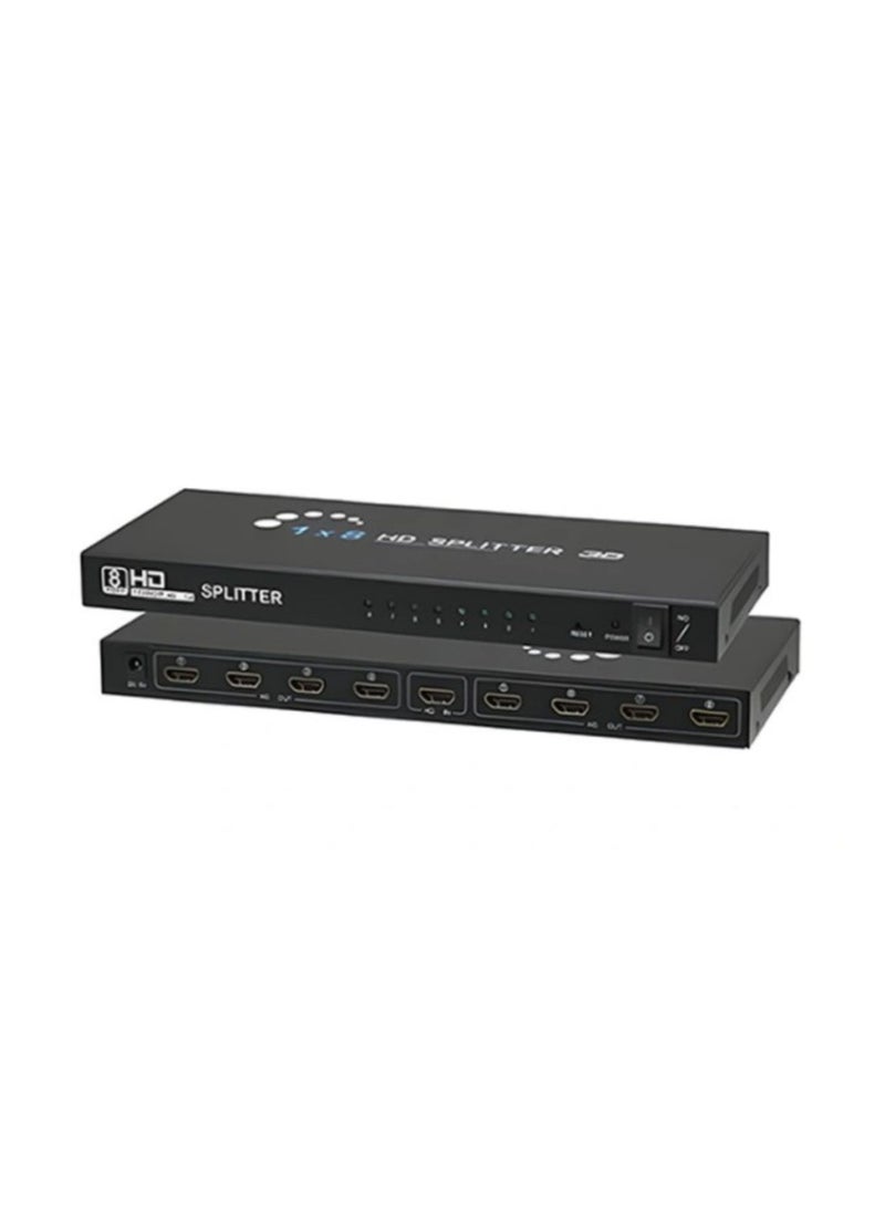 Terabyte 1x8 موزع HDMI مزود بالطاقة 8 منافذ لدقة Full HD 1080P ودعم 3D 4K - Image 1