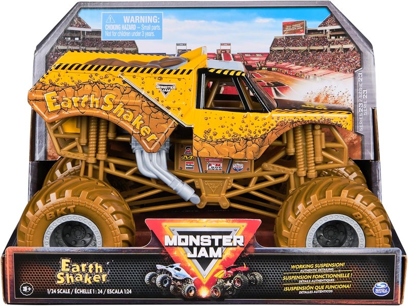 Monster Jam MJ-1:24 Die Cast - Earth Shaker M23 - Image 1