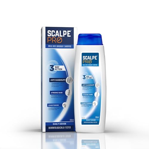 Scalpe Pro شامبو سكالب برو اليومي لمكافحة القشرة | يزيل القشرة من المصدر | يمنع الحكة والتهيج | سكالب ساينس | تركيبة كليمبازول | مختبر جلدياً | للنساء والرجال | 200 مل - Image 1