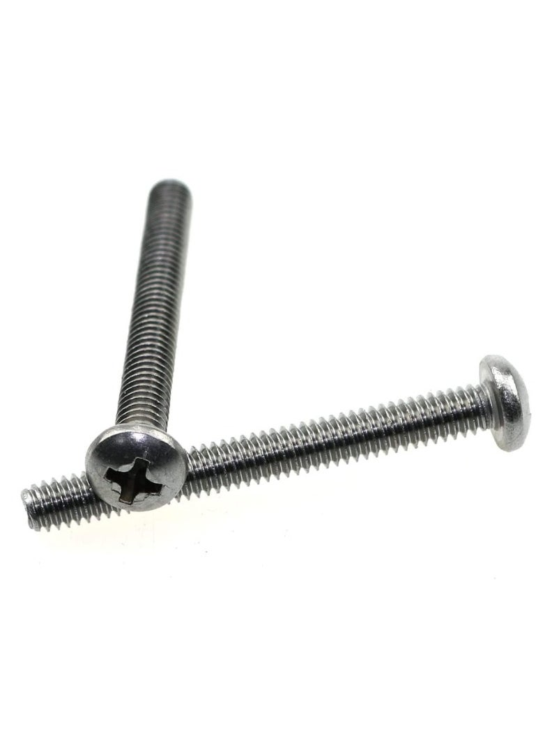 KNP - KNP Machine Screws Bolts 4x15mm Pack of 5 is Ideal for Small Scale Fastening Needs in Various Mechanical Electronic and DIY Projects. - Image 1