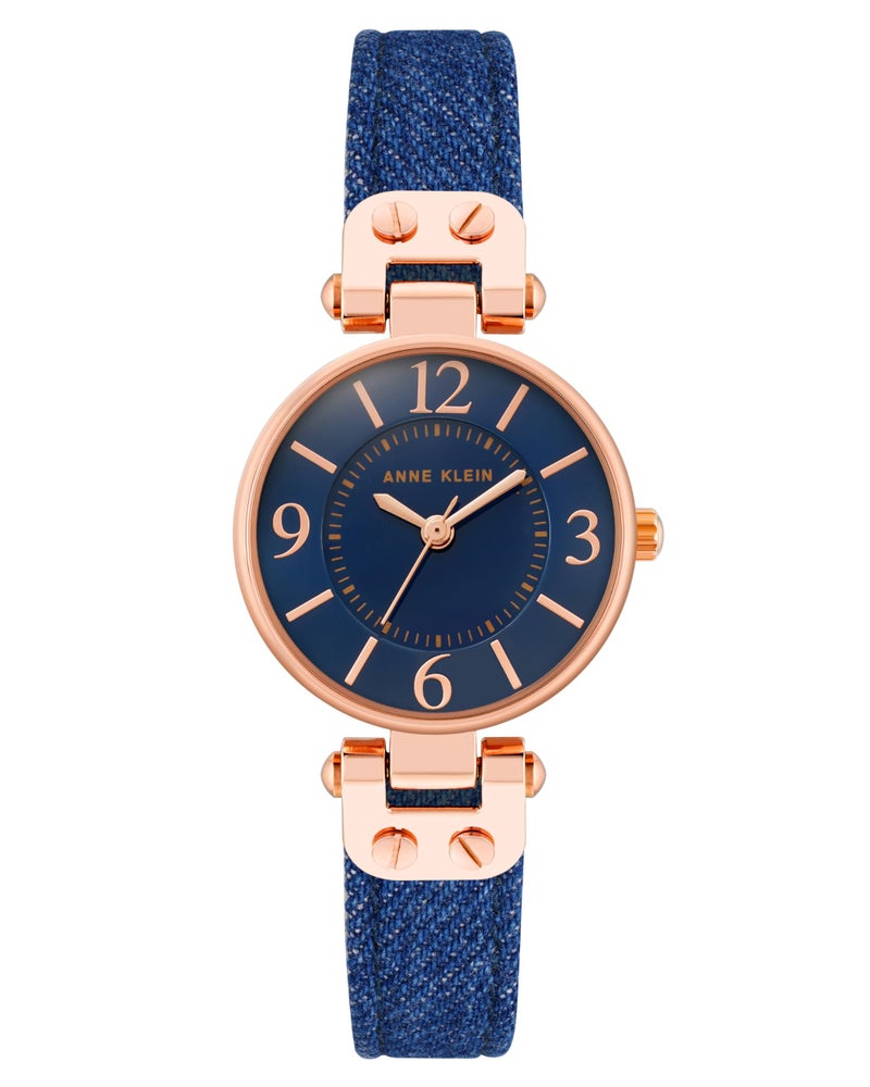 Anne Klein Womens Leather Strap Watch - Image 2