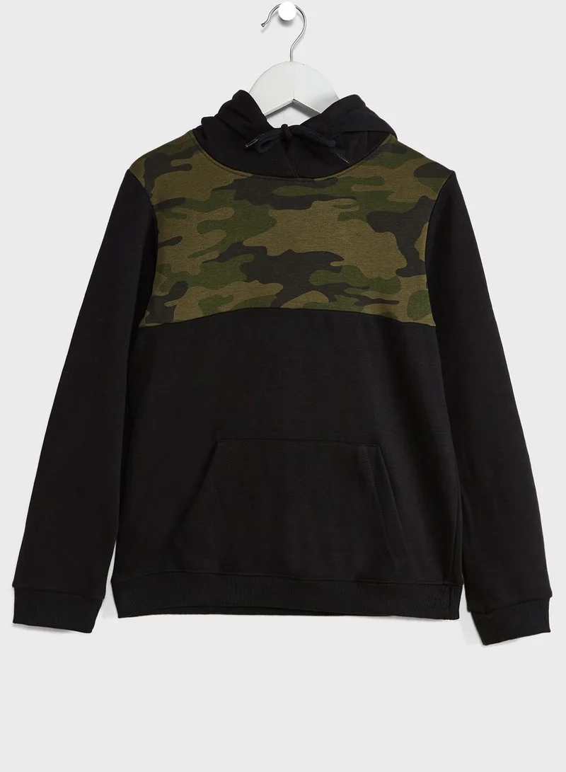 Pinata Camouflage Detail Hoodie
