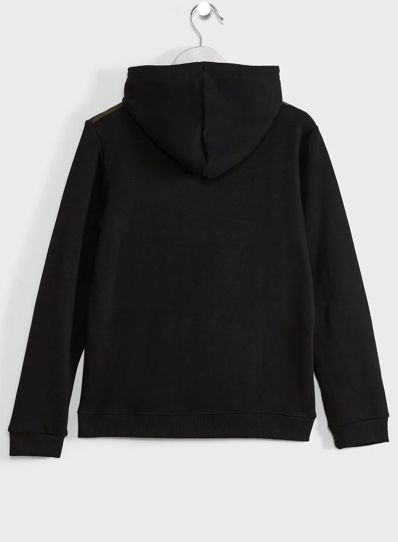 Pinata Camouflage Detail Hoodie