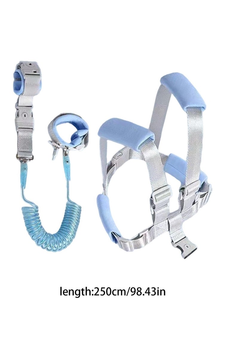 Mr. Penda Kids Anti Lost Wrist Harness Link With Safety Leash (Blue) - Image 2