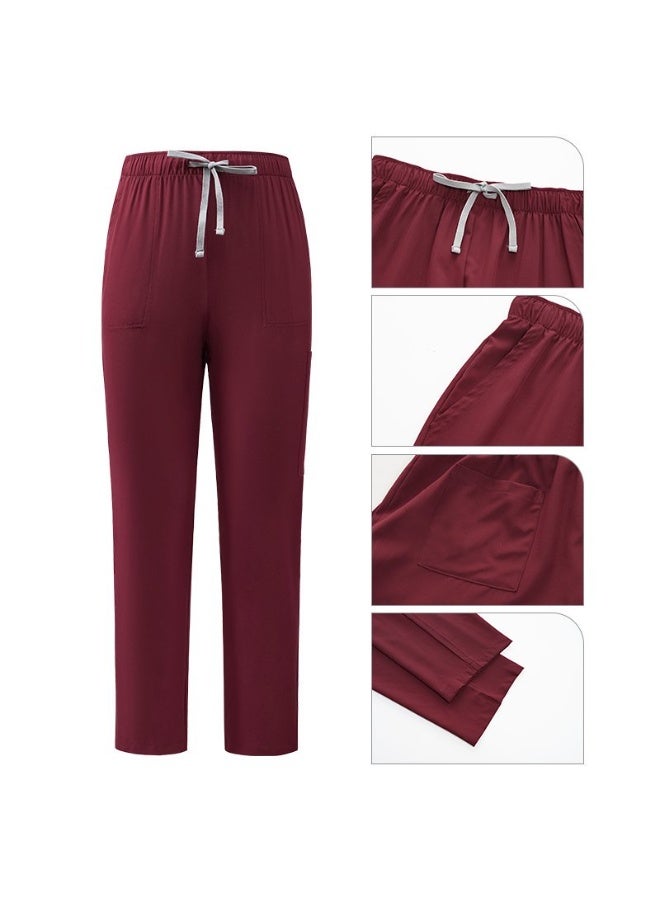 Joychic Womens Men Medical Scrubs Set Unisex Scrub Top and Scrub Pant Set Medical Uniform Scrubs Medical Uniform Set - Image 5