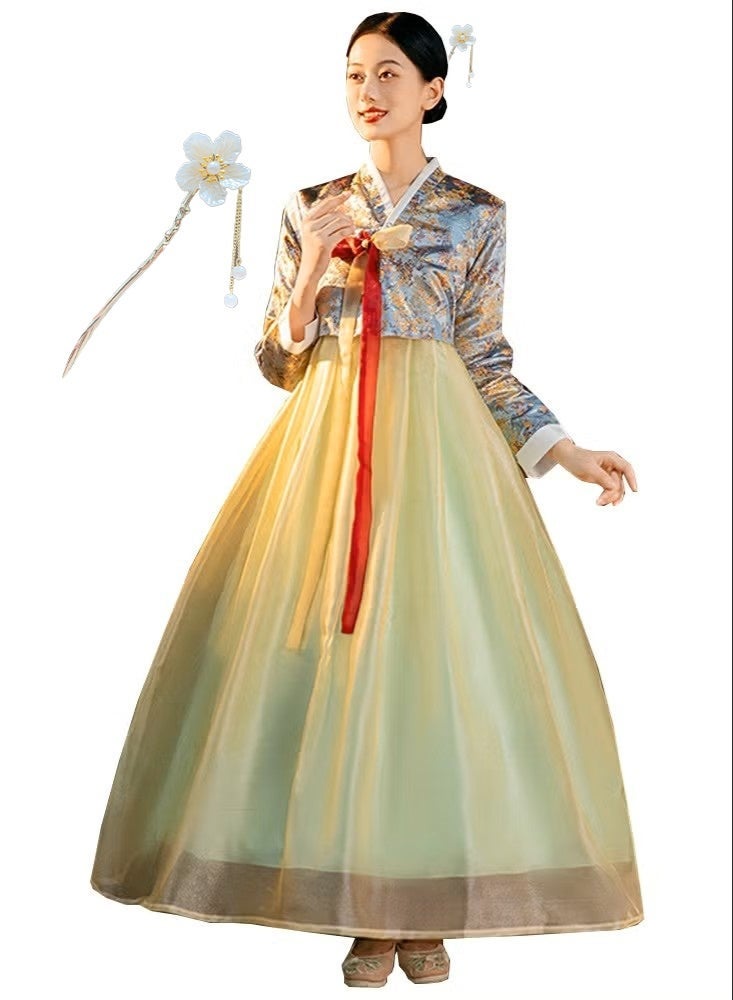 Korean women performance costumes, national performance costumes and dance costumes - Image 1