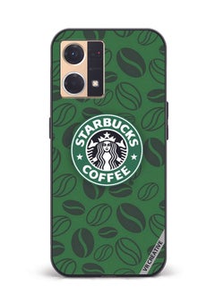 VR CREATIVE Protective Case Cover For Oppo Reno7 Starbucks 3 Design Multicolour  - Image 1