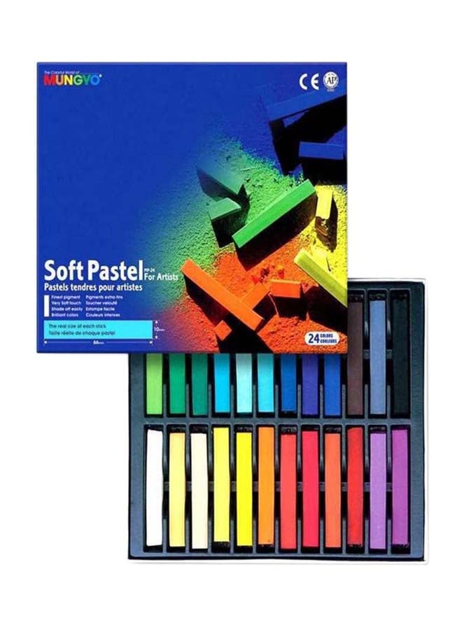 Mungyo SOFT PASTEL 24 ASSORTED COLORS - MP24
