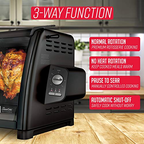 Ronco Modern Rotisserie Oven, Large Capacity (12lbs) Countertop Oven, Multi-Purpose Basket for Versatile Cooking, Easy-to-Use Controls - Image 5