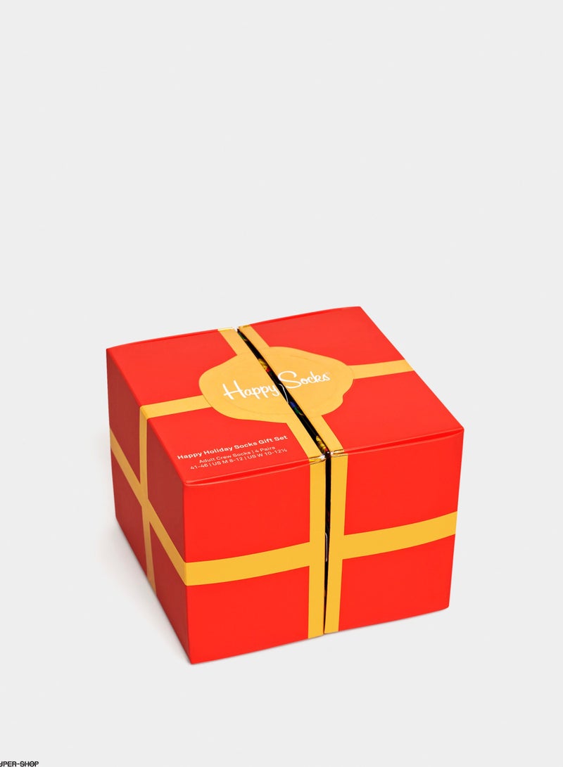 Happy Socks Happy Socks 4-Pack Happy Holiday Socks Gift Set  - Image 3