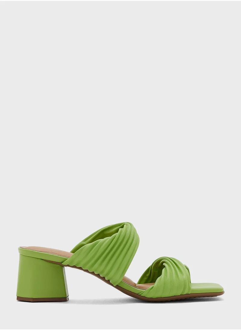 VIZZANO Aleah Multi Strap Mid Heel Sandals