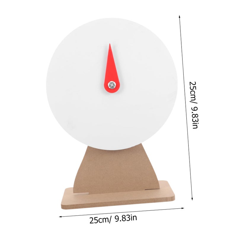 Cabilock Fortune Board Game Turntable With Stable Base Bracket Party Prize Wheel - Image 3