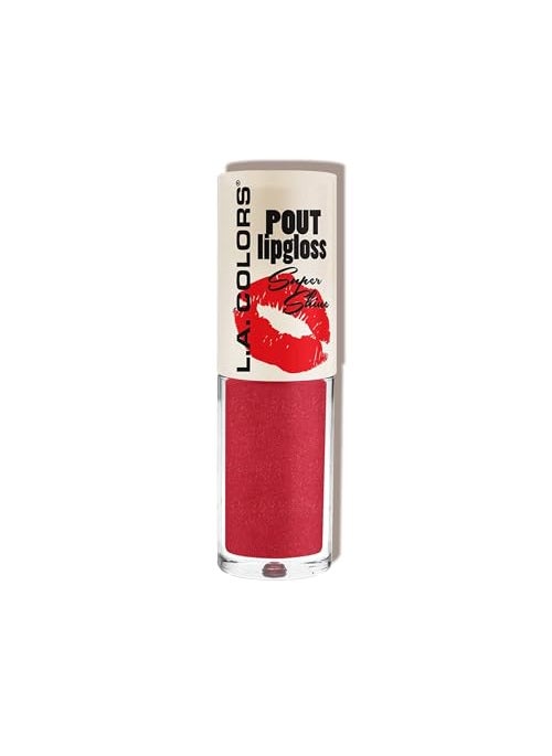 L.A. Colors L.A. COLORS Pout Shiny Lipgloss, French Kiss CLG647 
