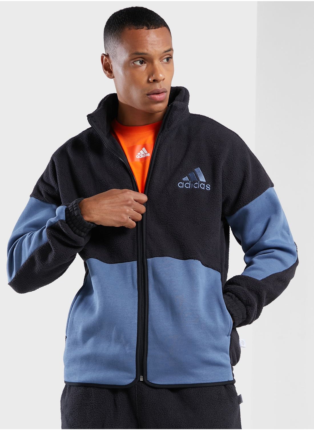 Adidas multicolor shop track jacket