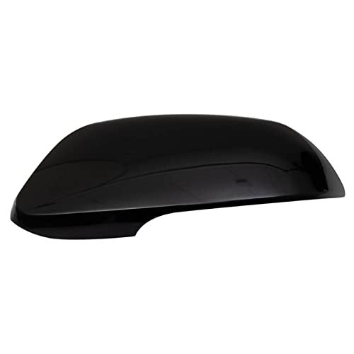 TRQ Driver Side Mirror Power Heated with Turn Signal Blind Spot Indicator Smooth Black Compatible with 2013-2016 Hyundai Santa Fe HY1320286 - Image 4