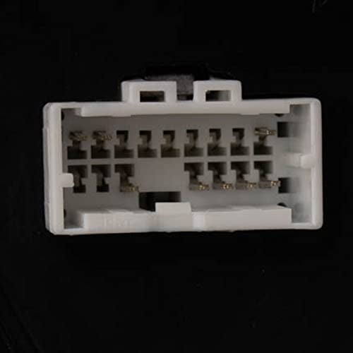 TRQ Driver Side Mirror Power Heated with Turn Signal Blind Spot Indicator Smooth Black Compatible with 2013-2016 Hyundai Santa Fe HY1320286 - Image 2