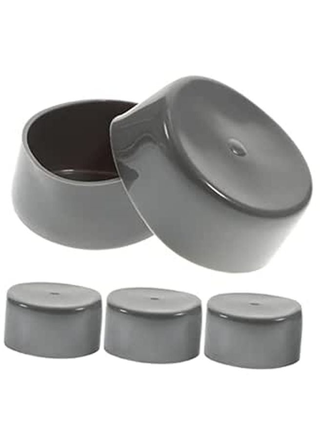 4 Piece 1 98 Inch Rubber Bearing Protectors Set For Trailer Boat Wheel Dust Caps - Image 1
