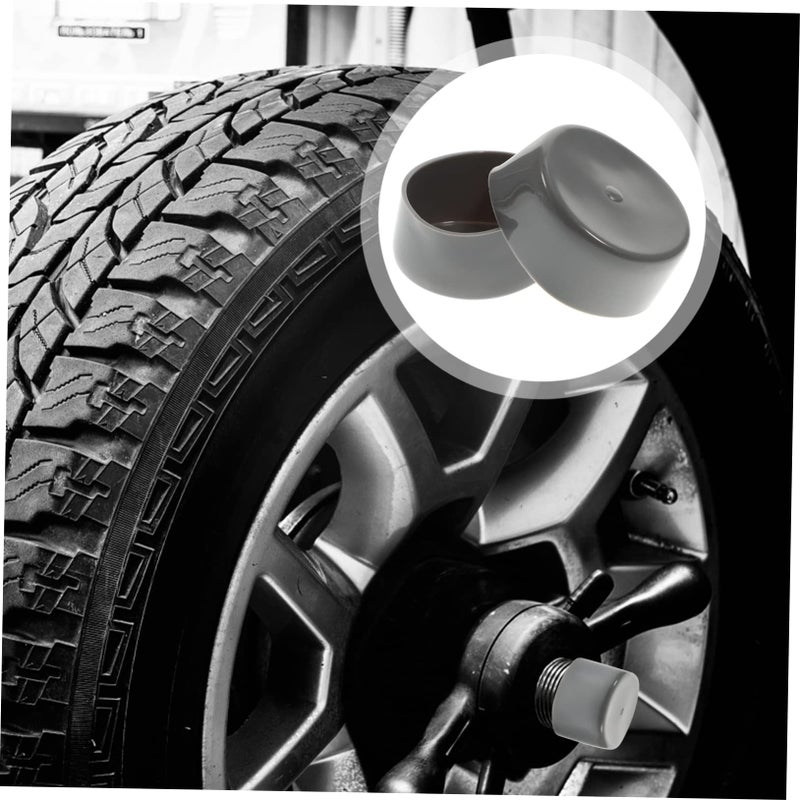 4 Piece 1 98 Inch Rubber Bearing Protectors Set For Trailer Boat Wheel Dust Caps - Image 3