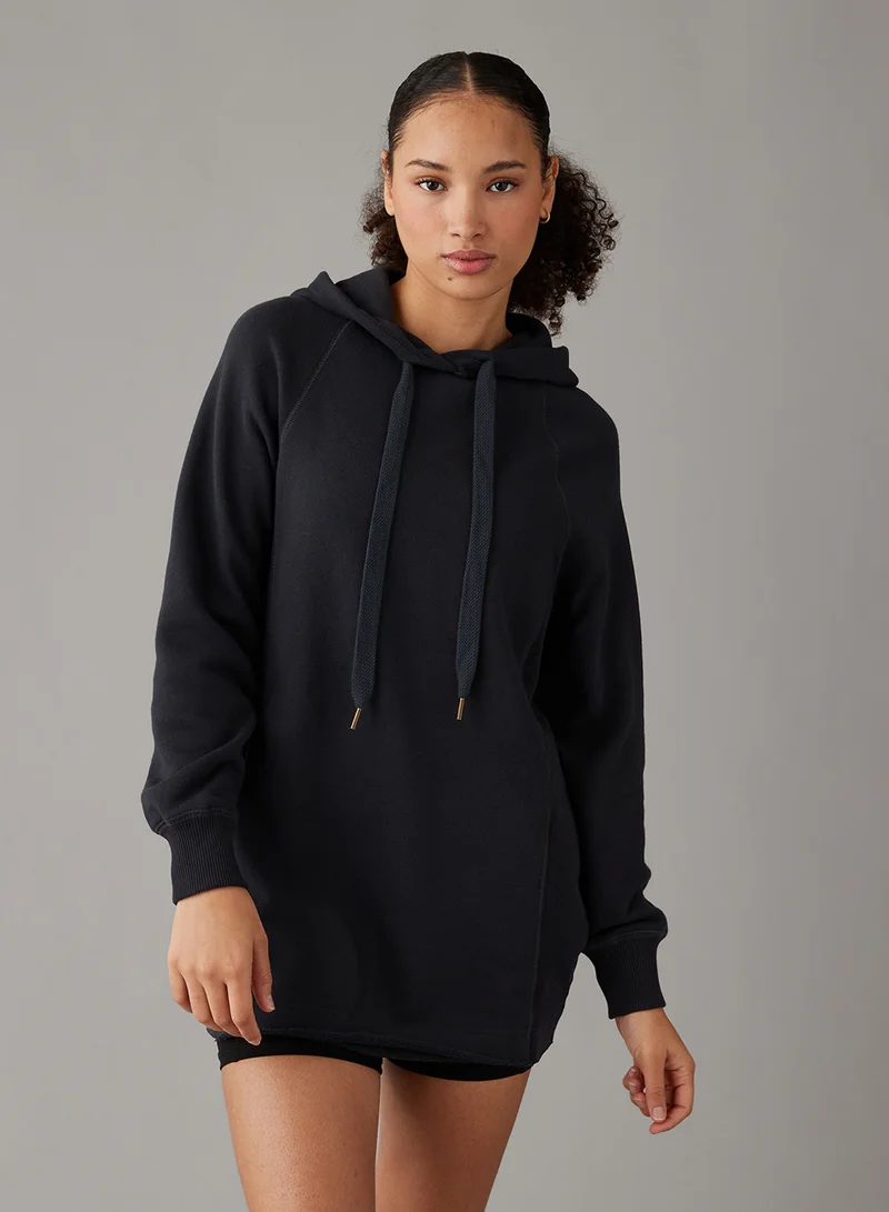 American Eagle Hooded Sweatshirt Dress