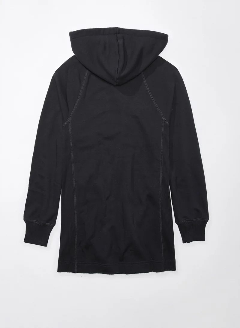 American Eagle Hooded Sweatshirt Dress