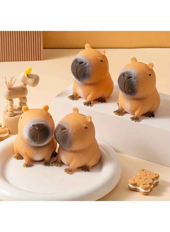 Capybara Squeeze Toy 1pc Quick Bounce Durable Unique Animal For Party Favor Holiday Gift - Image 5