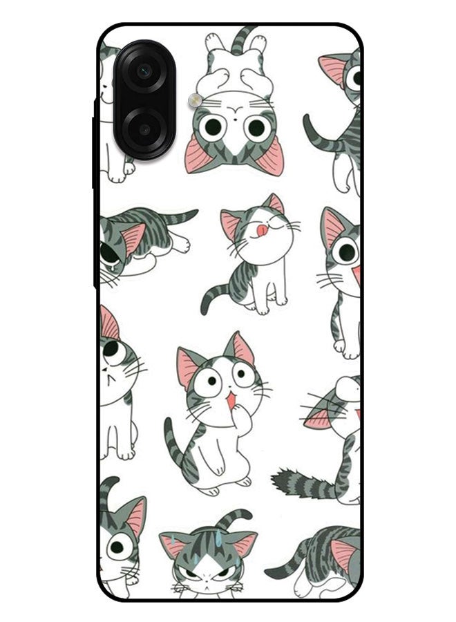 EYE CATCH Printed Protective Case Cover For Samsung Galaxy A07 4G -  Cat - Image 1