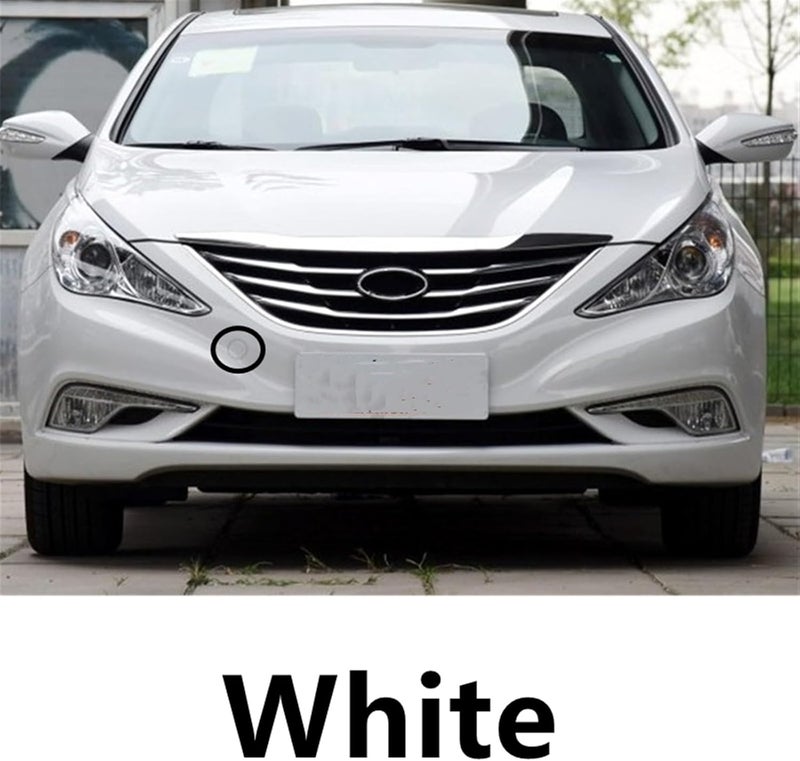 QASULER Front Bumper Tow Hook Eye Cover Cap for Hyundai Sonata - Image 2