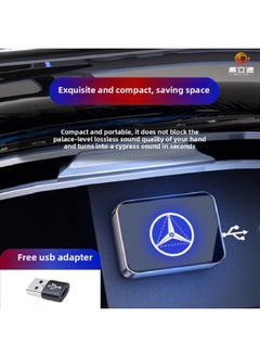 Generic Type-c Car Music USB Disk High Sound Quality Genuine Lossless Mini Metal Luminous Large Capacity High Speed USB Disk-Color:Lexus Usb Port Glows Without Content-Capacity:16gb Voice Of Berlin  - Image 2