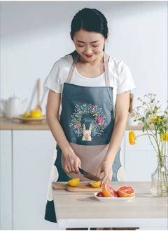 Happy Home Adjustable Waterproof Kitchen Cooking Apron Multicolor  - Image 4