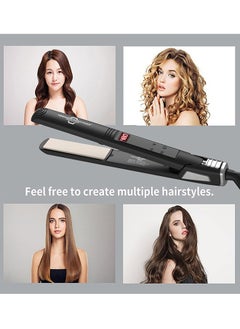 Tornado Keratiner Hair Straightener and Curler 2 in 1 Ceramic Flat Iron with 6 Heat Settings Adjustable Temperature and Heats Up Fast  - Image 2