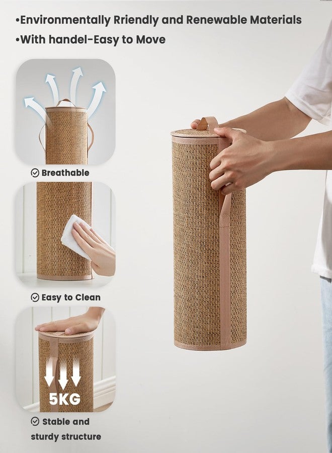 WAOHANAZ Toilet Paper Basket BTB005SK-1 BROWN - Image 4