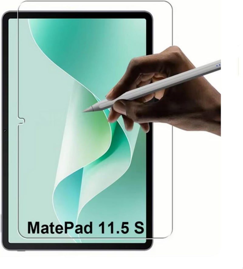 سكيدو SKEIDO حزمة واحدة لجهاز Huawei MatePad 11.5 S 2024 مقاس 11.5 بوصة (DMG-W00 TGR-W10) زجاج مقسى للشاشة بصلابة 9H مضاد للخدش وواقي شفاف للجهاز اللوحي - Image 1