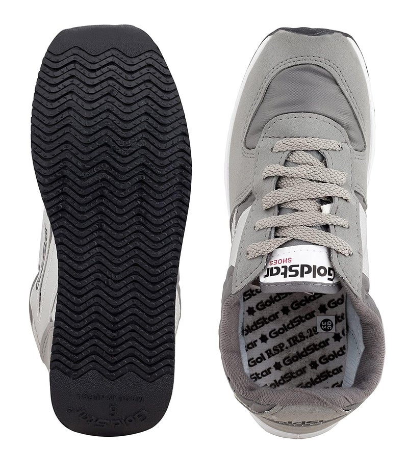 Gold Star GOLDSTAR 032 Men’s Latest Stylish Casual Sneakers Shoes | Lace-Up Lightweight Sports Running Shoes for Men | Comfortable Walking, Gym Training, Trekking, Hiking, Jogging, Party Footwear - Image 3