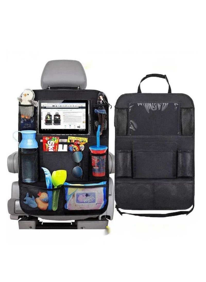 Cool Baby COOLBABY Car Rear Seat Organizer Seat Back Protector for Holding 13 "iPad11 Storage bag Garbage Bag Car Storage and Storage Space  - Image 1