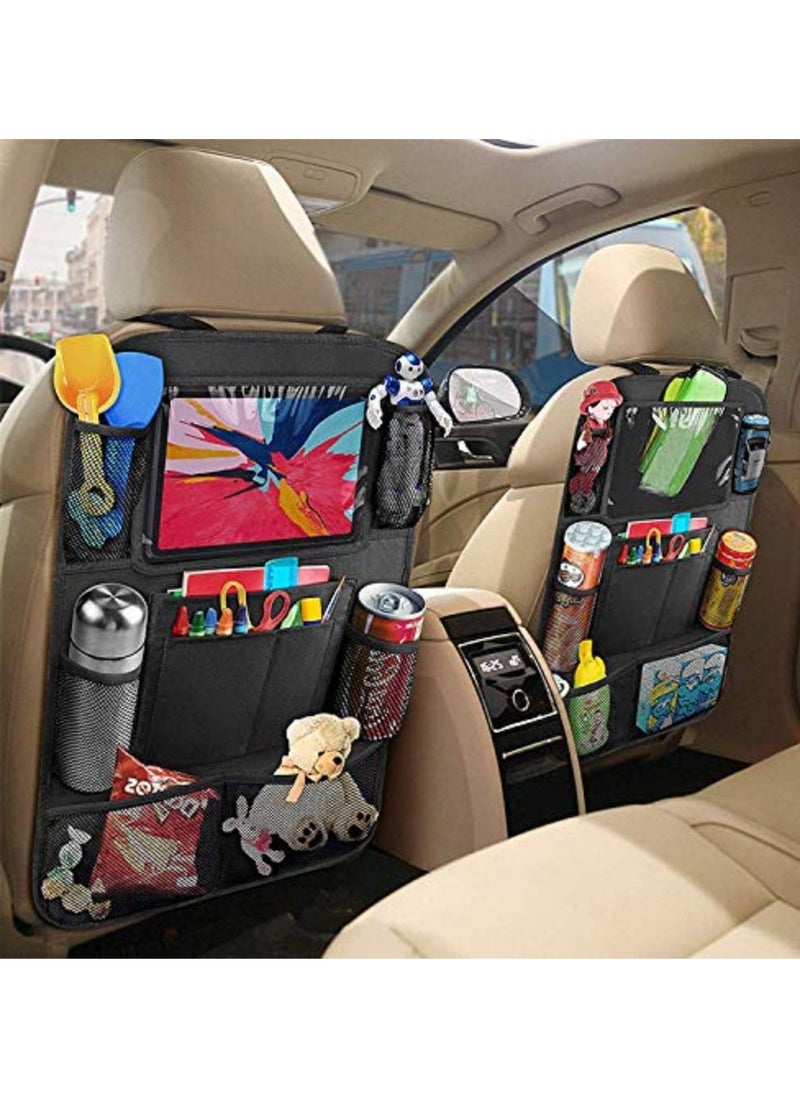 Cool Baby COOLBABY Car Rear Seat Organizer Seat Back Protector for Holding 13 "iPad11 Storage bag Garbage Bag Car Storage and Storage Space  - Image 4