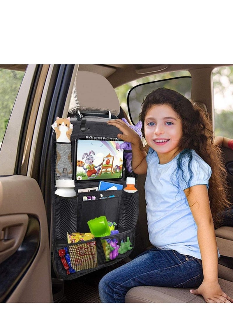 Cool Baby COOLBABY Car Rear Seat Organizer Seat Back Protector for Holding 13 "iPad11 Storage bag Garbage Bag Car Storage and Storage Space  - Image 5