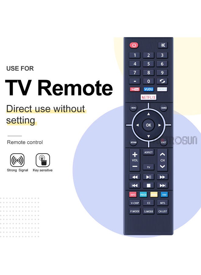 OMETTER - New Remote Control For Westinghouse Smart UHD 4K TV WE50UB4417 WE55UB4417 WD40FB2530 WE55UDT108 With VUDU Pandora - Image 1